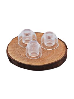 X-Tips Skytips จุกหูฟังโปร่งใสสูง สำหรับใช้งานกับหูฟังอินเอียร์ 1 กล่อง 3 คู่