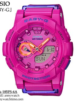 BABY-G BGA-185FS-4A
