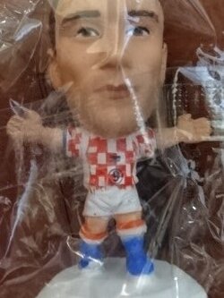 ตุ๊กตาโมเดลนักฟุตบอล ด.แปร์กโซ่ ทีมชาติโครเอเชีย โครินเธียน ไมโครสตาร์ - Series 13/2006 White Base - MC5586 ใหม่ / D.PRSO CROATIA National Football Team Corinthian MicroStars Football Figure - Series 13/2006 White Base - MC5586 NEW