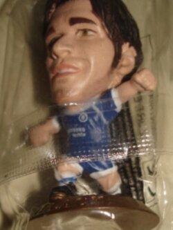 ตุ๊กตาโมเดลนักฟุตบอล ม.บัลลัค สโมสรเชลซี โครินเธียน ไมโครสตาร์ - Series 14/2006 Gold Base - MC8033 ใหม่ / M.BALLACK CHELSEA Football Club Corinthian MicroStars Football Figure - Series 14/2006 Gold Base - MC8033 NEW