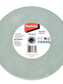 หินไฟ 8" ขาว (GC120H) Makita มากีต้า GB801 Pn.B-51976 (แท้)##(**)