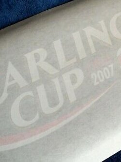 อาร์มสัญลักษณ์ฟุตบอล การแข่งขันฟุตบอลลีก คัพ (อีเอฟแอล คัพ) - CARLING CUP FINAL 2007 PLAYER SIZE ใหม่ / LEAGUE CUP (EFL CUP) National Football Tournament PLAYER SIZE Football Patch/Badge - CARLING CUP FINAL 2007 NEW