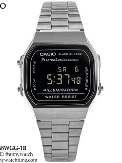 CASIO A168WGG-1B