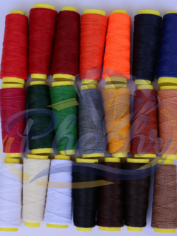 เชือกเทียนเบอร์ 2 ตราเพชร ม้วนเล็ก 50 เมตร ด้ายเทียนถักคุณภาพดี เส้นกลมสีสวย ทนแรงดึง ด้ายไม่แตก ใช้ถักสร้อย ด้ายเย็บหนัง