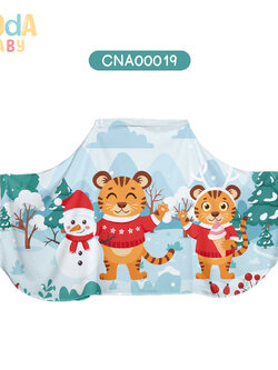 ผ้าคลุมให้นม ลาย Winter รหัส CNA00019 ⛄️❄️#Winter #SOdAbaby
