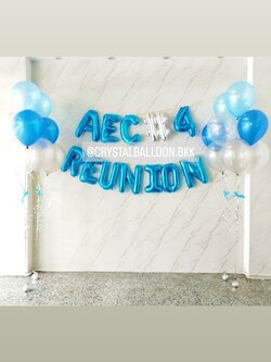 ลูกโป่ง Grand Opening ฟอยล์ตัวอักษร ขนาด 16" 12 ตัวอักษร พร้อม ช่อลูกโป่ง ช่อ 5 ลูก 4 ช่อ พร้อมตกเเต่ง สามารถเปลี่ยนสีลูกโป่ง/เปลี่ยนสี-ฟอยล์อักษรได้