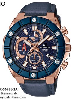 EDIFICE EFR-569BL-2A