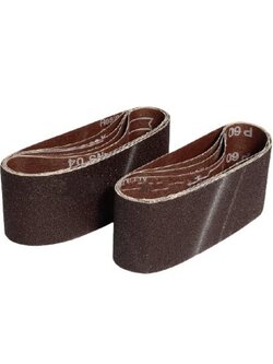 กระดาษทรายสายพาน, กระดาษทรายรถถัง 3"x24" #3M Makita รุ่น 9924DB ## (ราคา/1แผ่น) (**)