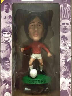 ตุ๊กตาโมเดลนักฟุตบอล ย.ครัฟฟ์ ทีมชาติเนเธอร์แลนด์ โครินเธียน โปรสตาร์ - ProStars XL Limited Edition Millennium Series ใหม่ / J.CRUYFF THE NETHERLANDS National Football Team Corinthian ProStars Football Figure - ProStars XL Limited Edition Millennium Serie