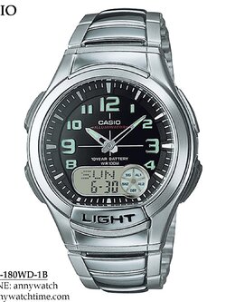 CASIO AQ-180WD-1B