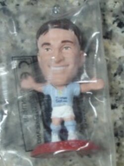 ตุ๊กตาโมเดลนักฟุตบอล ร.เบี่ยงคี่ สโมสรแมนเชสเตอร์ ซิตี้ โครินเธียน ไมโครสตาร์ - EPL 07/08 Series 16/2007 Red Base - MC11040 ใหม่ / R.BIANCHI MANCHESTER CITY Football Club Corinthian MicroStars Football Figure - EPL 07/08 Series 16/2007 Red Base - MC11040