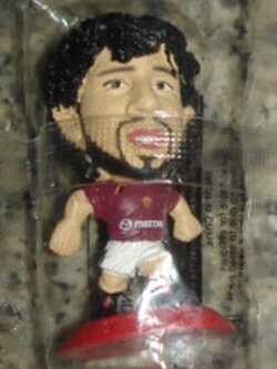 ตุ๊กตาโมเดลนักฟุตบอล ด.ตอมมาซี่ สโมสรเอเอส โรม่า โครินเธียน ไมโครสตาร์ - Miniatures Series 4/2003 Red Base - MC1785 ใหม่ / D.TOMMASI AS ROMA Football Club Corinthian MicroStars Football Figure - Miniatures Series 4/2003 Red Base - MC1785 NEW