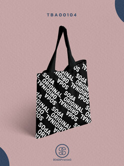 กระเป๋าผ้าแคนวาส พิมพ์ลาย SOdAOriginal III TBA00104 #SOdABag #SOdAPrintinG #กระเป๋า #กระเป๋าผ้า