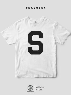 เสื้อยืด พิมพ์ลาย SD สีขาว-สีดำ รหัส TSA00564-TSA00565 #เสื้อ #เสื้อยืด #SOdAPrintinG