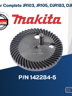 Gear Complete เครื่องเลื่อยชัก(เล็ก) Makita มากีต้า JR103, JR105, DJR183, DJR185 Pn.142284-5 (แท้) ##