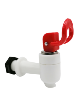 หัวก็อกตู้น้ำดื่ม เกลียวนอก(น้ำร้อน-สีแดง) #2