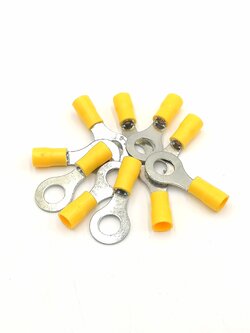 หางปลากลม มีปลอกหุ้ม ขนาด 5.5-6 (ห่อ/10ตัว)