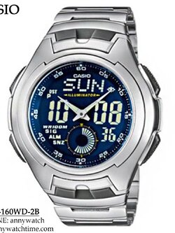 CASIO AQ-160WD-2B