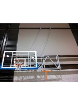 แป้นบาสเกตบอล พับเก็บด้านข้าง SIDE FOLDING