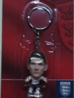 พวงกุญแจ ตุ๊กตาโมเดลนักฟุตบอล ฟ.แลมพาร์ด ทีมชาติอังกฤษ โครินเธียน ไมโครสตาร์ - 2006 ใหม่ / F.LAMPARD ENGLAND National Football Team Corinthian MicroStars Football Figure Key Ring - 2006 NEW