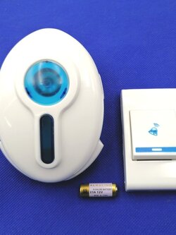 กริ่งประตูสัญญาณไร้สาย รองรับ2ระบบ เสียบปลั๊ก-ถ่าน