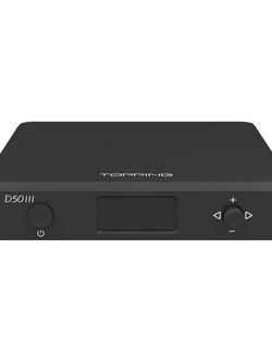 Topping D50III DAC ตั้งโต๊ะระดับ HiFi ชิป ES9039Q2M x2 รองรับ LDAC, Dual Hi-Res ประกันศูนย์ไทย