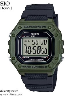 CASIO W-218H-3AV