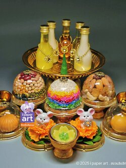 ชุดไหว้พระพิฆเนศ ชุดใหญ่ | ชุดมาตรฐานสมบูรณ์ครบถ้วน วันคเณศจตุรถี พิธีตั้งหิ้ง เทศกาลสำคัญ