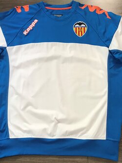 เสื้อฟุตบอล ทีมสโมสรบาเลนเซีย ชุดเสื้อจัมเปอร์ 2009/10 ใหม่ M-Size / VALENCIA Football Shirt Jumper Kit 2009/10 Jersey NEW M-Size