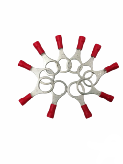 หางปลากลม มีปลอกหุ้ม RV 1.25-10 (ห่อ=10ตัว)