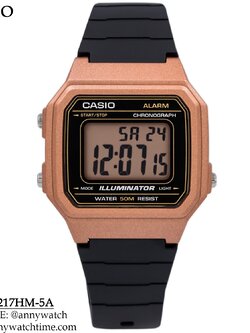 CASIO W-217HM-5A