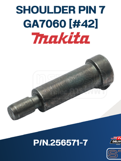 SHOULDER PIN 7 หินเจียร Makita GA7060 [#42] P/N.256571-7 (แท้)##