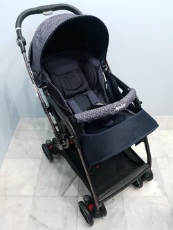 Aprica Optia Premium Cushion สีเทา