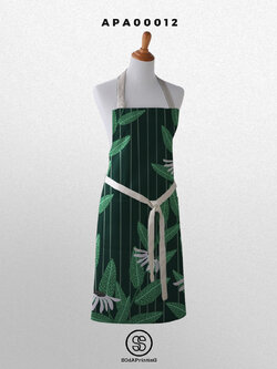 ผ้ากันเปื้อน พิมพ์ลาย Flowers I รหัส APA00012 #ผ้ากันเปื้อน #SOdAapron #SOdAHome