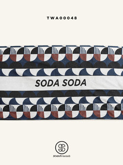 ผ้าเช็ดตัว Geo รหัส TWA00048 #SOdAtowel #SodAhome #ผ้าขนหนู #ผ้าเช็ดตัว #towel