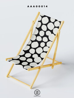 เก้าอี้ชายหาด Circle สีดำ AAA00015 #เก้าอี้ชายหาด #SunLounge #SOdAhome #SOdAPrintinG