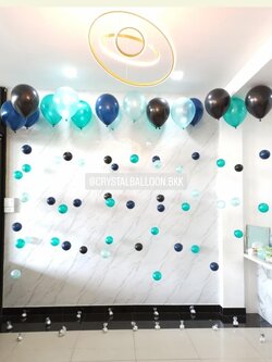 ลูกโป่ง ฟองอากาศ ประดับ ภายในงาน 16 เส้น พร้อมตกแต่ง สามารถเปลี่ยนสีลูกโป่งได้