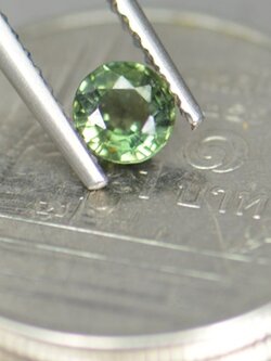 พลอยมรกตบางกะจะ 0.32 กะรัตพลอยไทย