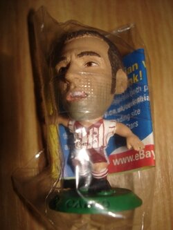 ตุ๊กตาโมเดลนักฟุตบอล ป.ดิ คานิโอ สโมสรเวสต์แฮม ยูไนเต็ด โครินเธียน ไมโครสตาร์ - Series 6/2002 Green Base - MC1040 ใหม่ / P.DI CANIO WESTHAM UNITED Football Club Corinthian MicroStars Football Figure - Series 6/2002 Green Base - MC1040 NEW