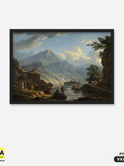 ภาพตกแต่งบ้านสำเร็จรูป Fishermans VXA00007 #SOdAcollection #ภาพตกแต่งบ้าน #VARIOUS