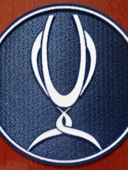 อาร์มสัญลักษณ์ฟุตบอล การแข่งขันฟุตบอลยูฟ่า ซุปเปอร์ คัพ - UEFA SUPER CUP 2009/21 PLAYER SIZE ใหม่ / UEFA SUPER CUP International Football Club Tournament PLAYER SIZE Football Patch/Badge - UEFA SUPER CUP 2009/21 NEW