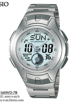 CASIO AQ-160WD-7B