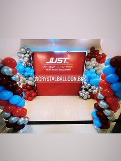 Organic Backdrop เปิดงาน พร้อมตกแต่ง ราคาโทรสอบถาม สามารถเปลี่ยนสีลูกโป่งได้