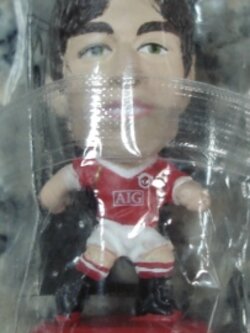 ตุ๊กตาโมเดลนักฟุตบอล ก.ไฮน์เซ่ สโมสรแมนเชสเตอร์ ยูไนเต็ด โครินเธียน ไมโครสตาร์ - Series 15/2006 Red Base - MC9351 ใหม่ / G.HEINZE MANCHESTER UNITED Football Club Corinthian MicroStars Football Figure - Series 15/2006 Red Base - MC9351 NEW