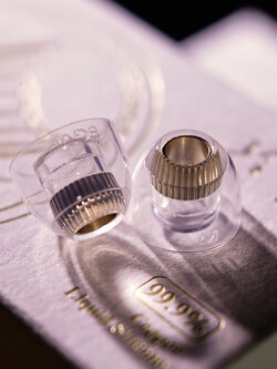 BGVP B11 จุกหูฟังซิลิโคนเหลวพร้อมท่อนำเสียงทองแดงในตัว เพิ่มความชัดเจนของเสียง 1 ชุด 1 คู่