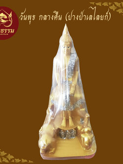 พระพุทธรูป วันพุธ กลางคืน ปางค์ป่าเลไลยก์ พระประจำวันเกิด ขนาดหน้าตัก 3 นิ้ว