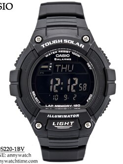 CASIO W-S220-1BV