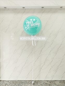 ลูกโป่ง เปิดงาน ลูกโป่งยาง ขนาด 24" พร้อมตกแต่ง สามารถเปลี่ยนสีลูกโป่ง/เปลี่ยนข้อความ/เปลี่ยนขนาดได้