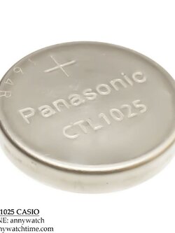 ถ่าน CTL1025 CASIO