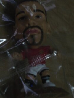 ตุ๊กตาโมเดลนักฟุตบอล ร.เฟอร์ดินานด์ สโมสรแมนเชสเตอร์ ยูไนเต็ด โครินเธียน ไมโครสตาร์ - EPL 08/09 Series 17/2008 Gold Base - MC11808 ใหม่ / R.FERDINAND MANCHESTER UNITED Football Club Corinthian MicroStars Football Figure - EPL 08/09 Series 17/2008 Gold Bas